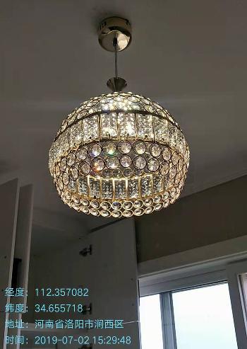 洛阳涧西区客厅灯具安装